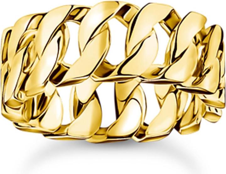 Produktbild Thomas Sabo Ring Kettenglieder breit vergoldet (56, 925 Silber)