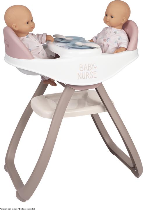 Actual product image Smoby BabyNurse Twin Highchair