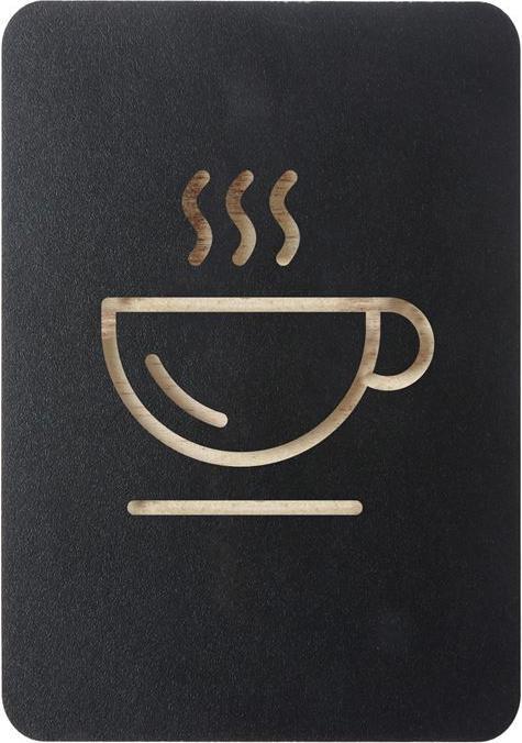 Actual product image Europel Pictogram "Coffee cup", black