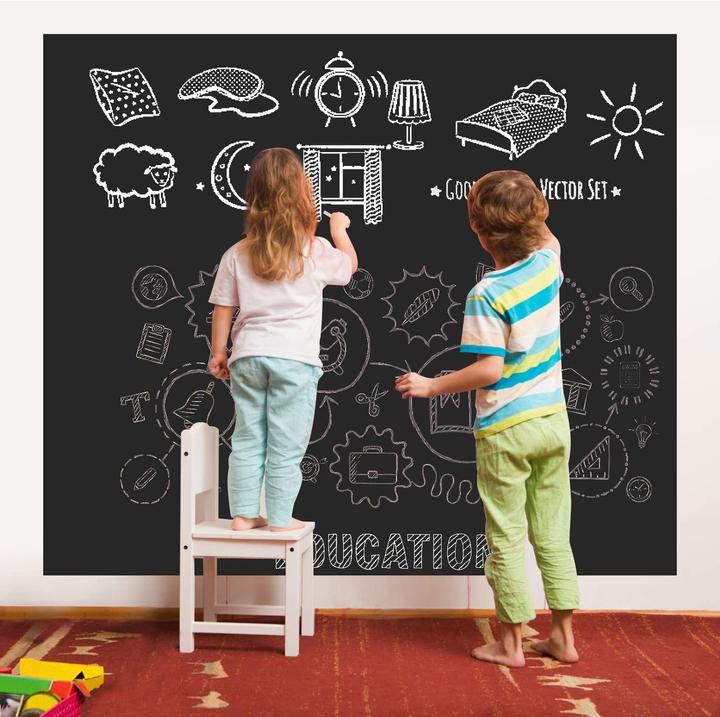 Produktbild I Am Creative Selbstklebende Wandtafel Folie Black Board