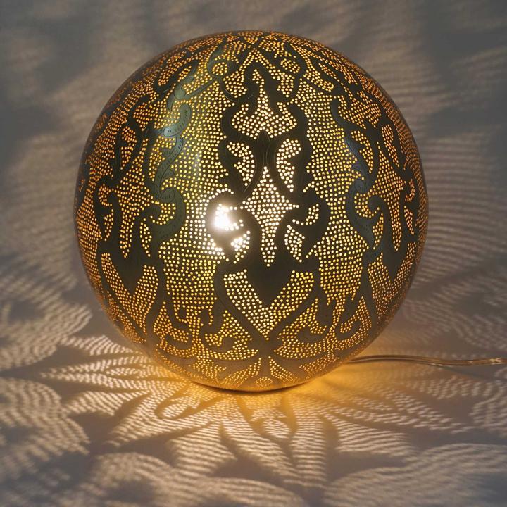 Actual product image Sweet Mint Oriental Lamp Rangi Filigree (E27)