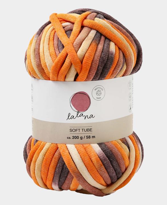 Immagine prodotto Lalana Lana Soft Tube, filato tubolare 6 mm x 58 m, 200 g (58 m)