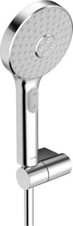 Immagine prodotto Hansa HANSAACTIVEJET set per doccetta, 3 getti, diametro 120 mm, 84380133 (3 Tipi di raggi, 15 l/min)