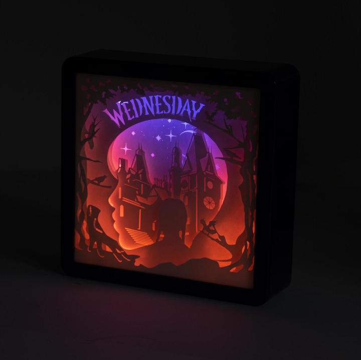 Actual product image Blue Sky Wednesday Layer Light lamp Wednesday Silhouette 22 cm