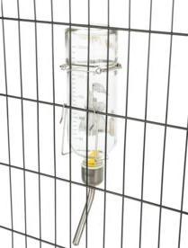 Actual product image Trixie Honey & Hopper small animal drinker glass 500ml (0.50 l)