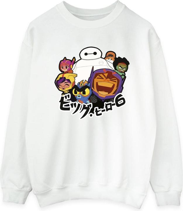 Produktbild Disney Big Hero 6 Baymax Group Manga Sweatshirt (L)