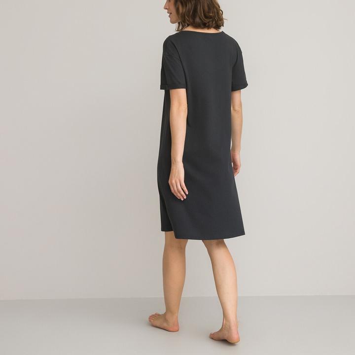 Actual product image La Redoute Collections Short Sleeved Nightdress (48, 50)