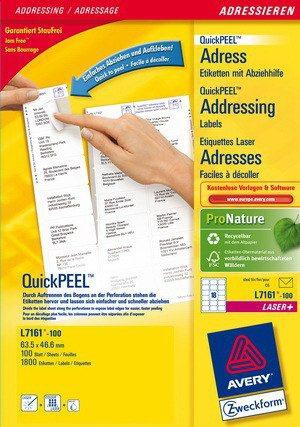Produktbild Avery Adressetiketten