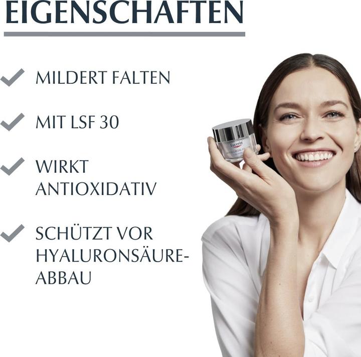 Actual product image Eucerin HYALURON-FILLER + 3x EFFECT day care SPF 30 (50 ml, Day cream, SPF 30)