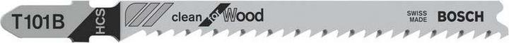 Actual product image Bosch Professional Zubehör Jigsaw blade T 101 B Clean for Wood, pack of 3