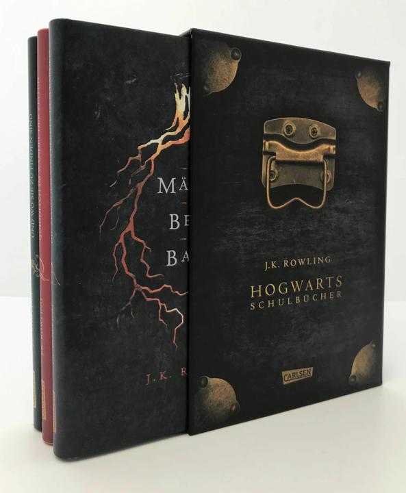 Produktbild Hogwarts-Schulbücher: Die Hogwarts-Schulbücher im Schuber (Deutsch, J.K. Rowling, 2018)