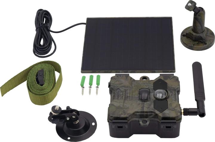 Produktbild Technaxx TX-189 -Überwachungskamera zur Wildbeobachtung inkl. Solarpanel