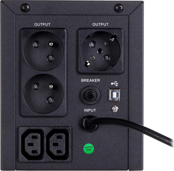 Produktbild Volt Polska MICRO UPS 1500 2x9Ah (1500 VA, 900 W, Line-Interaktiv USV)
