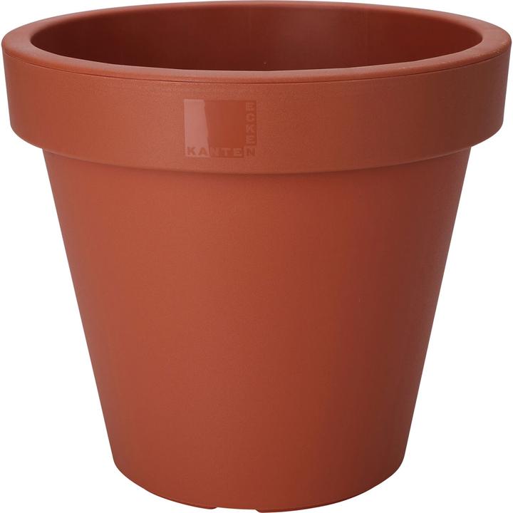 Immagine prodotto ProGarden 2er-Set Blumentopf rund, terracotta, Pflanztopf aus 100% recyclebaren Kunststoff, Ø 25 cm