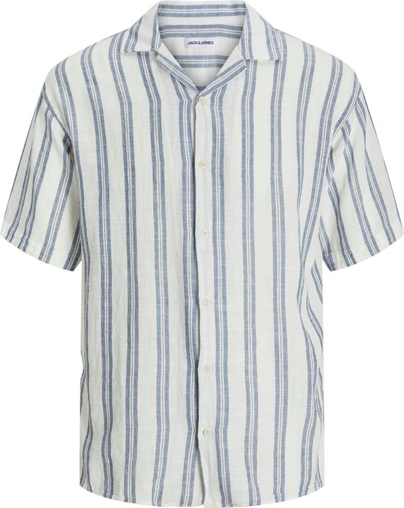Jack & Jones Jjeenzo Stripe Resort Shirt Ss Sn