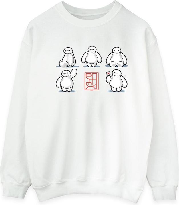Disney Big Hero 6 Baymax Many Poses Sweatshirt