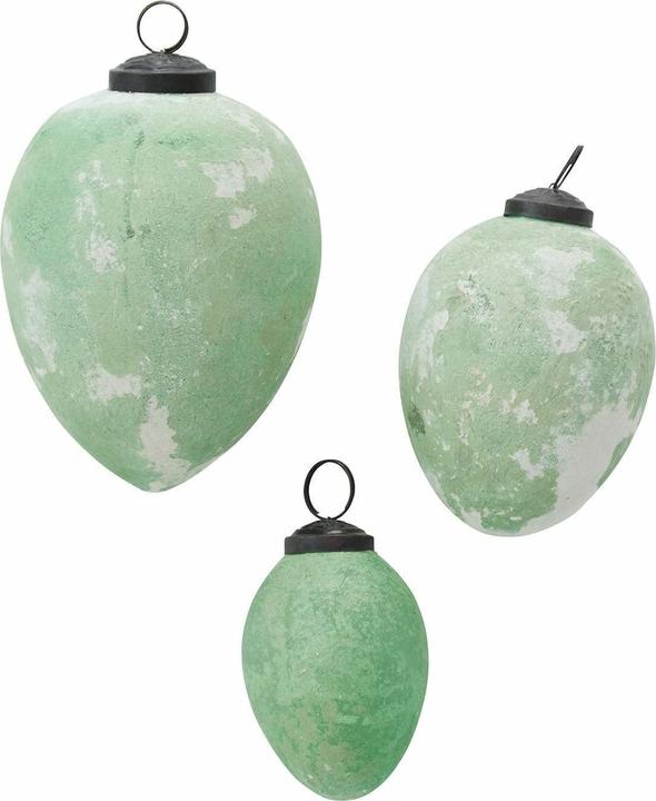 Immagine prodotto Loberon Osterei 3er Set Givale antikgrün (3 x)