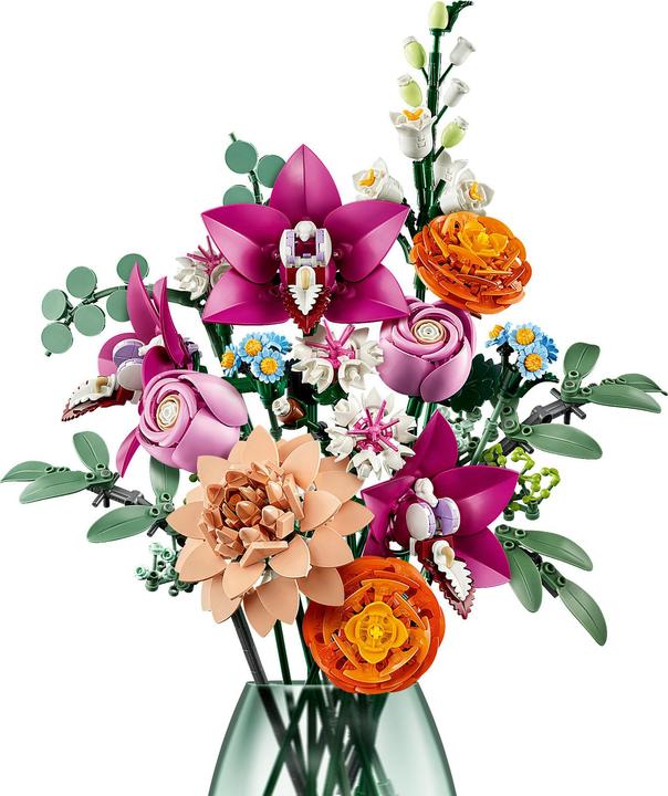Produktbild LEGO Schöner Rosafarbener Blumenstrauss (10342, LEGO Botanical, LEGO Icons)