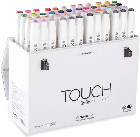Shinhan Pinselstift (Multicolor, 3 mm, 48 x)