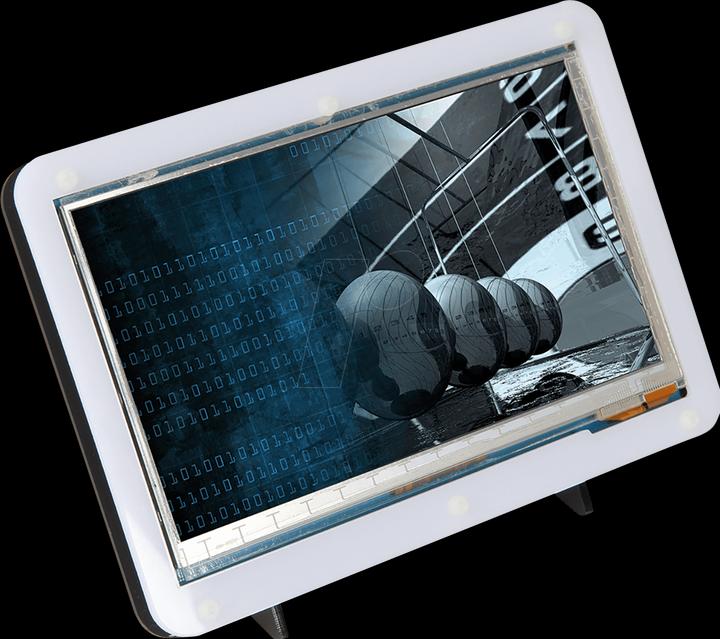 Produktbild Joy-it RPI CASE 7 HDMI Gehäuse für Raspberry Pi 3 & 17,80cm (7") HDMI-Display