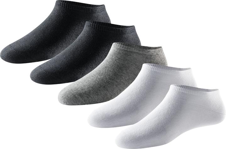 Grey, Black, White