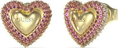 Produktbild Guess Beautiful Gold-Plated Earrings Hearts Beloved Jube05008jwygpkt/U (Edelstahl)