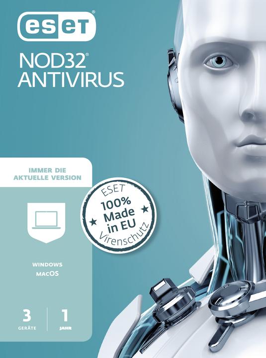 Actual product image ESET NOD32 (3 User, 3 Devices/Users, 12 months)