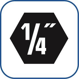 Image du produit Alpen Set de 3 pièces. Foret à verre avec ATM-3 Plaque widia professionnelle en verre (6 mm, 5 mm, 8 mm)
