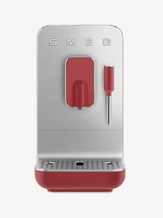 Actual product image Smeg Fully Automatic Coffee Machine 50's Style red