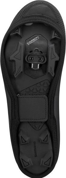 Actual product image Shimano DUAL CR SHOE COVER BLACK L (SHOE SIZE 42-43) (42, 43)