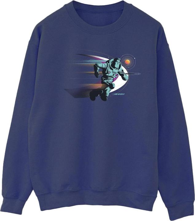 Actual product image Disney Womens/Ladies Lightyear Running Buzz Sweatshirt (XL)