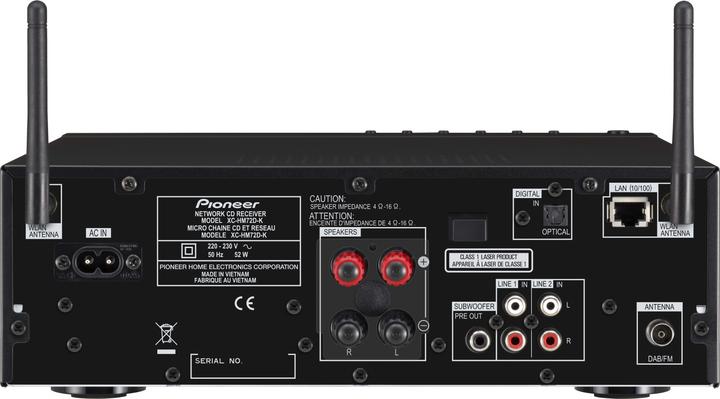 Produktbild Pioneer X-Hm72d (WLAN, 2x 50 W)