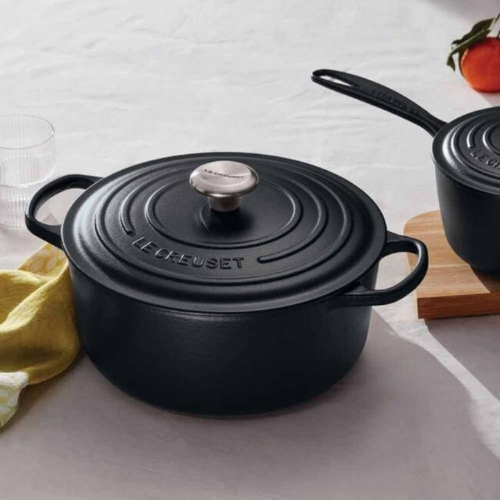 Image du produit Le Creuset Rôtissoire Signature (22 cm, Cocotte + faitout, Fonte)