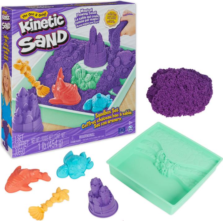 Actual product image Spin Master Kinetic Sand Sandbox Set