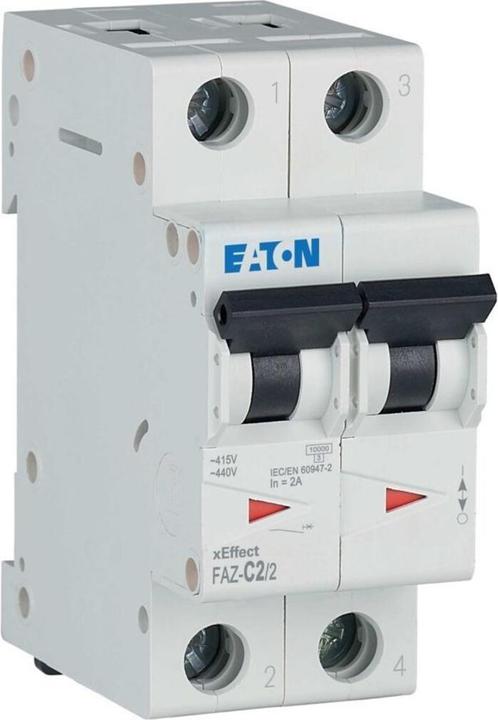 Produktbild Eaton Electric GmbH Leitungsschutzschalter FAZ-C2/2