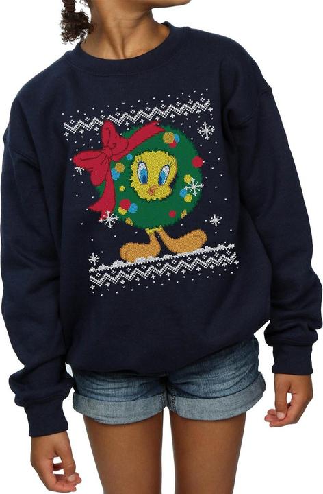 Image du produit Looney Tunes - Sweat TWEETY PIE CHRISTMAS FAIR ISLE - Fille (116)