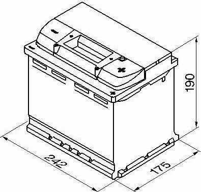 Actual product image Bosch Automotive S4 005 (12 V, 60 Ah, 540 A)
