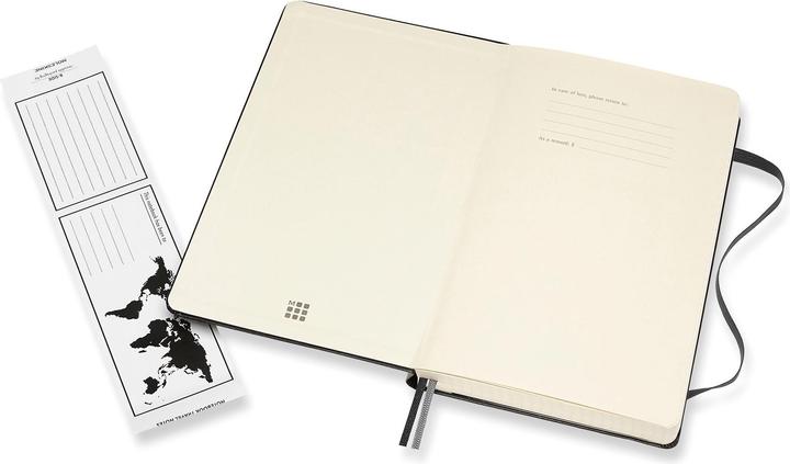 Image du produit Moleskine L/A5 - carnet de notes - version étendue (A5, Quadrillé, Couverture rigide)