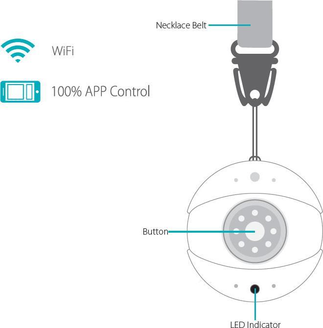 Actual product image Land A13-A750-PB alarm button