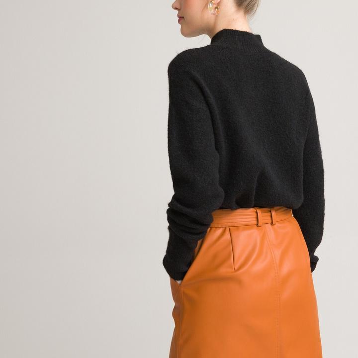 Produktbild La Redoute Collections Pullover mit Stehkragen (S)