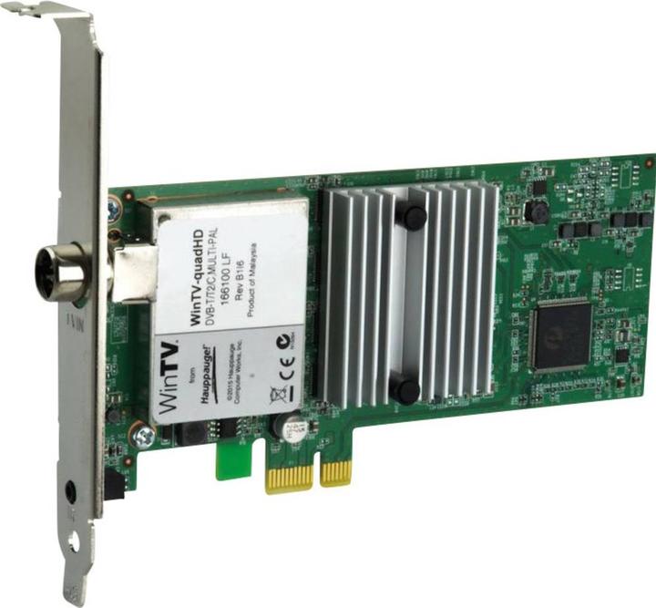 Produktbild Hauppauge WinTV QuadHD (PCI-E x1, DVB-T, DVB-T2, DVB-C)