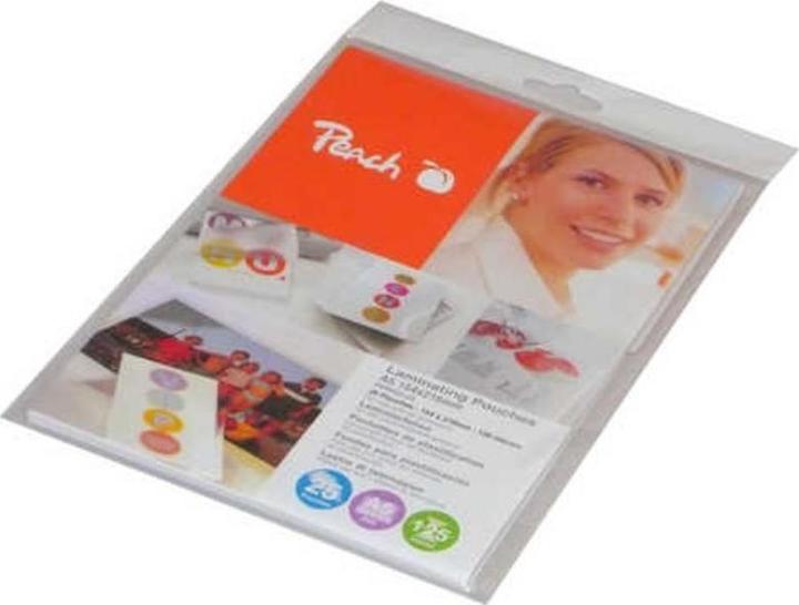 Immagine prodotto Peach Film di laminazione A5 (A5, 25 Pezzo/i, 125 µm)