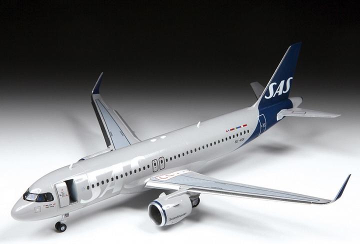 Actual product image Zvezda 1:144 Airbus A320 neo
