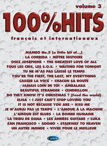 Produktbild 100% HITS, Volume 3 Piano, Vocal and Guitar Buch (1999)
