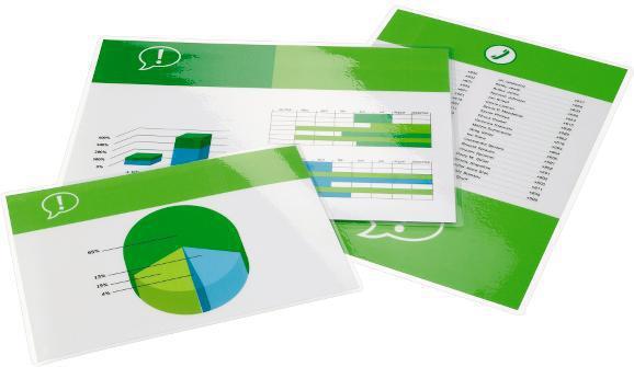 Produktbild GBC DOCUMENT POUCH - Heisslaminier-Folientaschen (A3, 25 Stück, 150 µm)