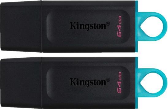 Image du produit Kingston DateTraveler Exodia M (2-Pack) (64 Go, USB-A, USB 3.2)