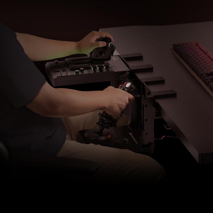 Actual product image HORI Hotas Flight Control System & Mount (PC)
