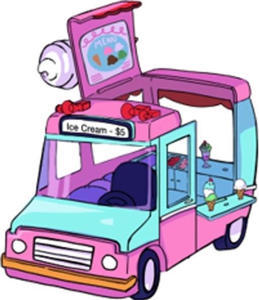Actual product image Adopt Me Feature Vehicle - Ice Cream Truck