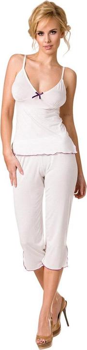 Passion ecru Pyjama PY016 XL (XL)