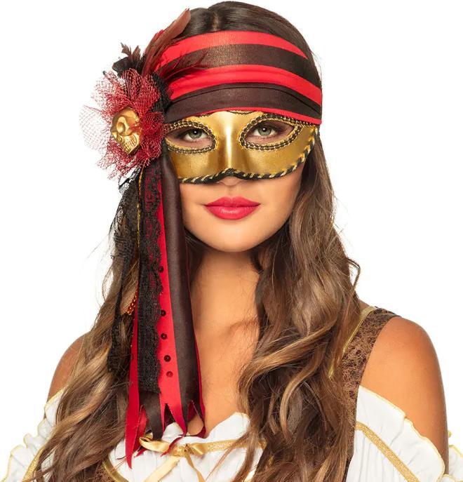 Image du produit Boland Masque pour les yeux Venice Pirata : masque vénitien pour les yeux